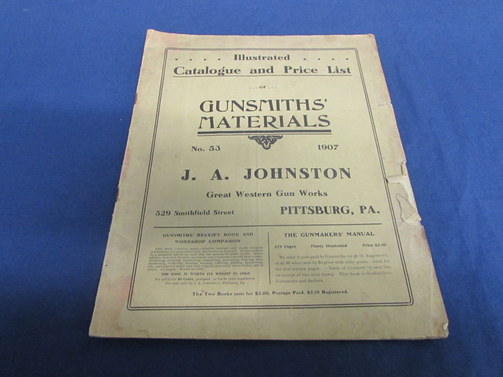 J. A. Johnston Catalog