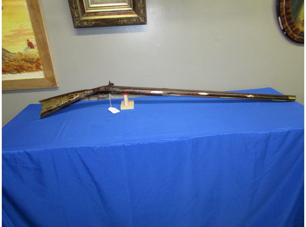 SOMERSET COUNTY RIFLE ATTRIBUTED TO JACOB MIER