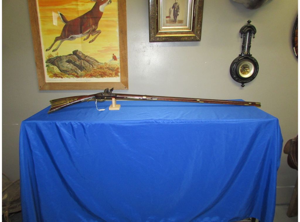 Exquisite Dauphin County, Pa Rifle Signed John Schell